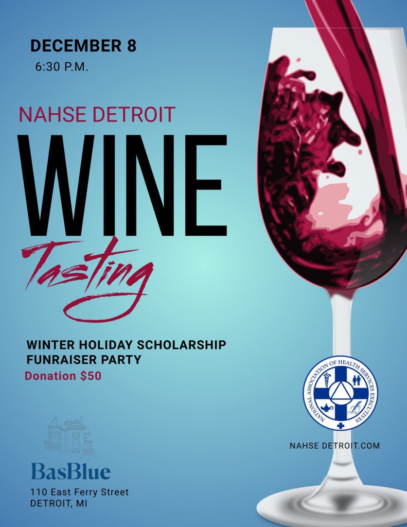NAHSE Detroit Wine Tasting NAHSE Detroit